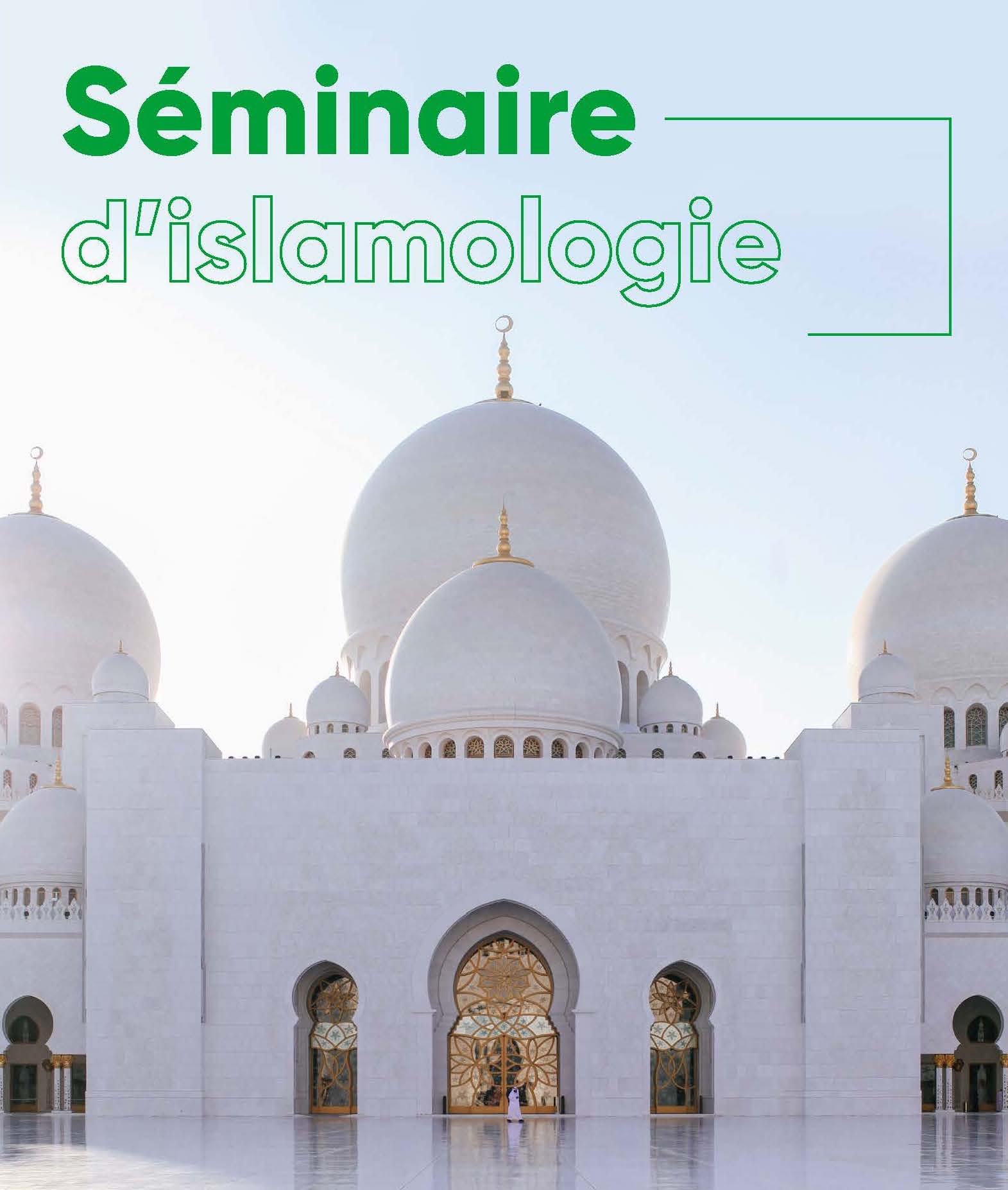 Séminaire d’islamologie