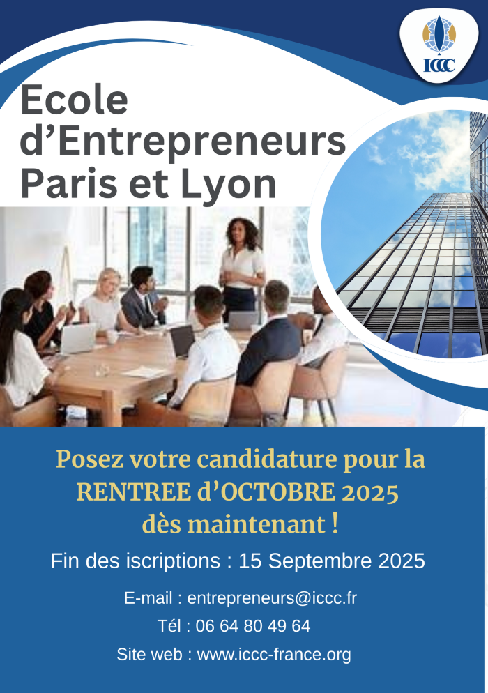 Ecole d’Entrepreneurs ICCC 2025